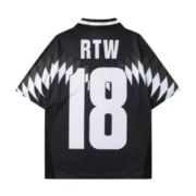 Corteiz Club RTW Football Jersey Black - Image 2