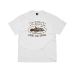 Corteiz Rules the World T Shirt White/Brown
