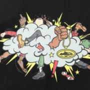 Corteiz Royal Rumble T Shirt Black - Image 3