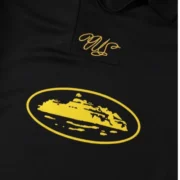 Soccer Football Jersey Black Yellow - Image 2