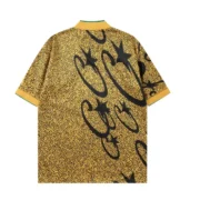 Corteiz Carni Stellations Football Jersey T-Shirt Sleeve Tee - Yellow - Image 5