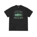 Corteiz Rules the World T Shirt Black/Green