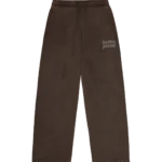 Broken Planet Basics Wide Leg Sweatpants Brown