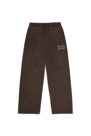 Broken Planet Basics Wide Leg Sweatpants Brown