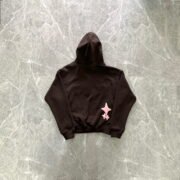 Broken Planet Broken Hearts Dark Brown Hoodie - Image 3