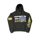 Broken Planet Escape to the Future Hoodie Black