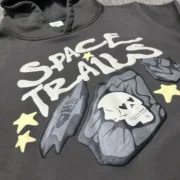 Broken Planet Market Space Trails Hoodie Grey - Image 2