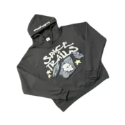 Broken Planet Market Space Trails Hoodie Grey - Image 3