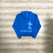 Blue Broken Planet Hoodie - Image 2