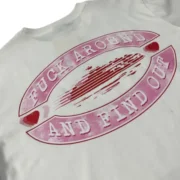Corteiz Fuck Around T Shirt Pink - Image 6