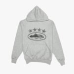 Corteiz 4Starz Alcatraz Hoodie – Grey