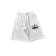 Corteiz 5 Starz Shorts White