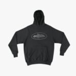 Corteiz Alcatraz Hoodie – Triple Black