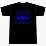 Corteiz Alcatraz T-shirt Black/Blue