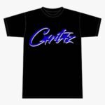 Corteiz Allstarz T-shirt Black/Blue
