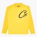Corteiz C Starz Waffle L/S T-shirt Yellow
