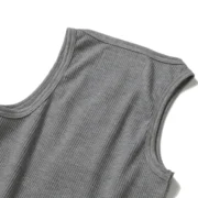 Corteiz CRTZ 5 Starz Alcatraz Tank Top Grey - Image 3
