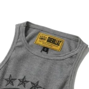 Corteiz CRTZ 5 Starz Alcatraz Tank Top Grey - Image 5