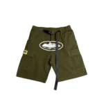 Corteiz Cargo Shorts Olive Green