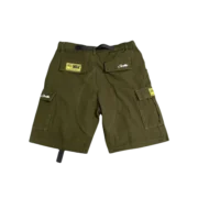 Corteiz Cargo Shorts Olive Green - Image 2