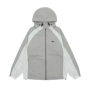 Corteiz Grey/White Alcatraz Windbreaker