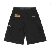 Corteiz Alcatraz Cargo Shorts Triple Black - Image 2