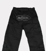 Corteiz Guerillaz Cargos Triple Black - Image 2
