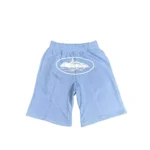 Corteiz Men Light Blue Shorts