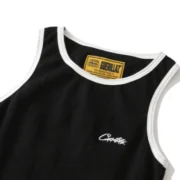 Corteiz OG Contrast Tank Top Black - Image 2