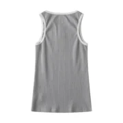 Corteiz OG Contrast Tank Top Grey - Image 2