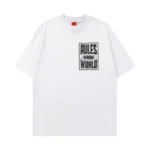 Corteiz Rules the World T Shirt White