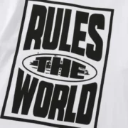 Corteiz Rules the World T Shirt White - Image 4