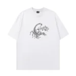Corteiz Scorpion Allstarz T Shirt White