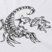 Corteiz Scorpion Allstarz T Shirt White - Image 3
