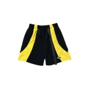 Corteiz Windbreaker Sun And Rain Shorts Black/Yellow