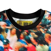 Corteiz World Cup Chaos Ribbed T Shirt Black - Image 3