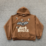 Broken Planet Dark Hours Brown Hoodie