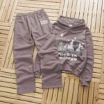 Stuck In Mirage Lite Brown Tracksuit