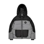 Trapstar Decoded Aw23 Puffer - Black Grey