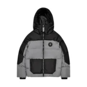 Trapstar Decoded Aw23 Puffer - Black Grey