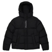 Trapstar Decoded Hooded Puffer 2.0 Jacket - Black
