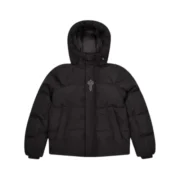Trapstar Irongate Aw23 Hooded Puffer Jacket - Black