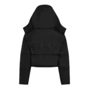 Trapstar Women's Irongate Aw23 Hooded Puffer Jacket - Blackout
