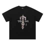 TRAPSTAR x Chapter 16 T Shirt Black Camo