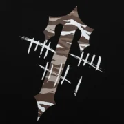 TRAPSTAR x Chapter 16 T Shirt Black Camo - Image 3