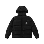 Trapstar Irongate Detachable Hooded Puffer Black Jacket