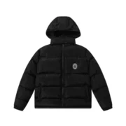 Trapstar Irongate Detachable Hooded Puffer Black Jacket