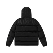 Trapstar Irongate Detachable Hooded Puffer Black Jacket - Image 4