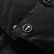 Trapstar Irongate Detachable Hooded Puffer Black Jacket - Image 2