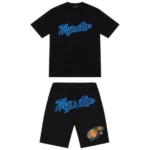Trapstar Shooters Airbrush Edition Short Set - Black